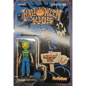 Super7 Halloween Kids ReAction Figure Mummy Boy Super7 Graphic Tee New & Sealed